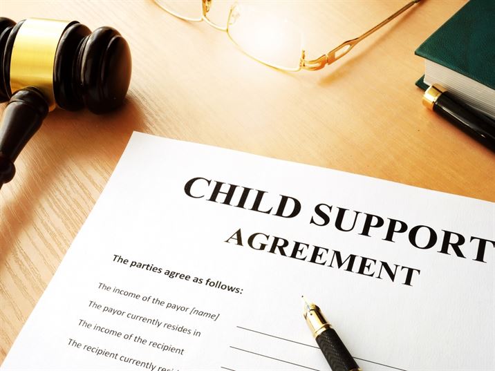 child support agreement document