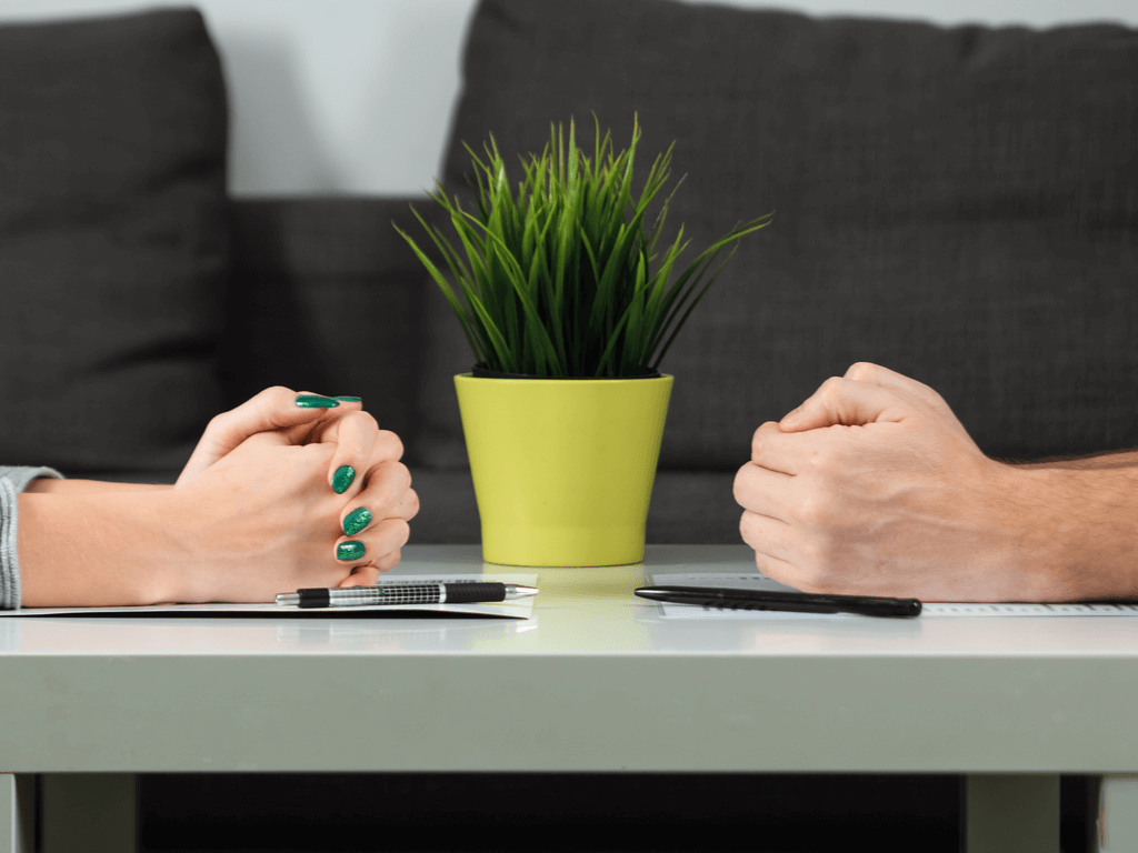 business partners getting a divorce