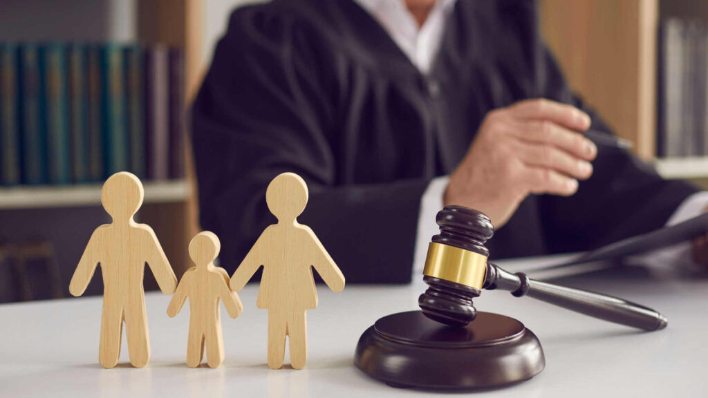 family figures in child custody court