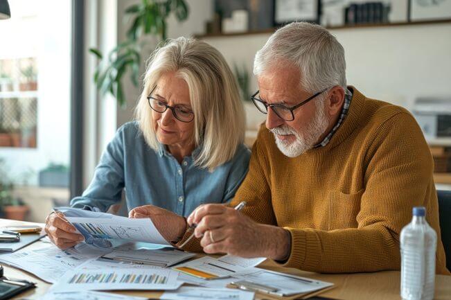 Business owners planning their retirement
